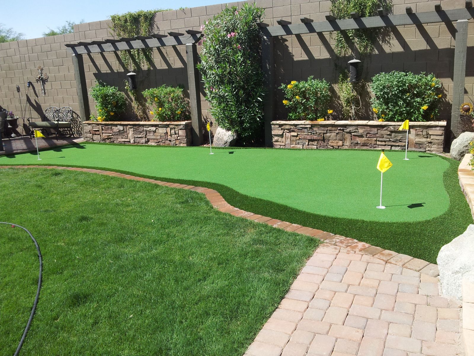 Outdoor Space Today With Luxury Turf